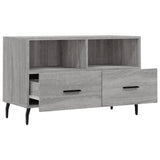 TV Cabinet Grey Sonoma 80x36x50 cm Engineered Wood 828994