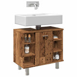 Bathroom Cabinet Old Wood 60x32x53.5 cm Engineered Wood 856144
