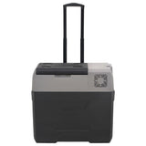 Cool Box with Wheel and Handle Black&Grey 40 L Polypropylene 3154650