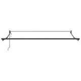 Retractable Awning Anthracite 300 x 250 cm Aluminium 362031