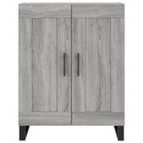 Highboard Grey Sonoma 69.5x34x180 cm Engineered Wood 3195817
