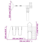 ZNTS Outdoor Playset Impregnated Wood Pine 3155845