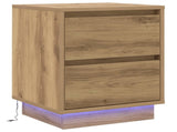 Bedside Cabinet Artisan Oak 39 x 34.5 x 50 cm Engineered wood 869624