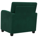 Armchair Dark Green Velvet 42043414