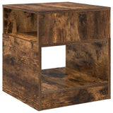 End Table 2 pcs Smoked Oak 40.5 x 40 x 45 cm Engineered Wood 890921