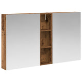 Bathroom Cabinet Set 3 pcs 120 x 14.5 x 70 cm Engineered wood 3403750