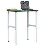 Workbench Dark Brown 80x60x cm Solid Wood Oak 3309720