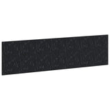 Wall-Mounted Headboard DELFT Black Engineered Wood 897146
