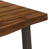 90 x 55 x 75 cm Solid Acacia Wood Natural and Coffee 937470
