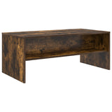 Coffee Table Smoked Oak 100 x 50 x 40 cm Engineered Wood 8000288