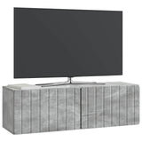 Wall-Mounted TV Cabinet Concrete Grey 98 x 31 x 30 cm 898388