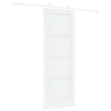 Sliding Door White 73.5 x 198.5 cm Solid Pine Wood 3333579