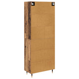 Highboard Old Wood 69.5 x 34 x 180 cm Engineered Wood 3415819