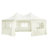 Garden Tent Cover 6 x 4.5 x 3 m Cream Fabric 40280
