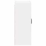 Wall Glass Cabinet LUCCA High Gloss White 60 x 31 x 80 cm 885089