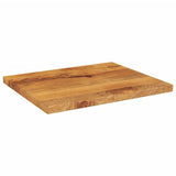 Table Top 60x50x2.5 cm Rectangular Solid Wood Mango 371587
