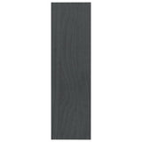 Book Cabinet/Room Divider Grey 100x30x103 cm Solid Pinewood 808215