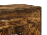 Sideboard Smoked Oak 60x30x75 cm Engineered Wood 815375