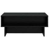 Coffee Table Black Oak 80 x 46 x 35 cm Engineered Wood 8000221