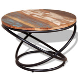 Coffee Table Solid Reclaimed Wood 60x60x40 cm 244015