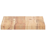 Floating Shelves 4 pcs 40x20x2 cm Untreated Solid Wood Acacia 3279338