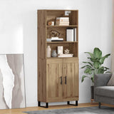 Highboard 2 pcs Artisan Oak 69.5 x 34 x 180 cm 3415995