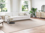 Area Rugs Rectangular FARO Cream 280 x 200 cm Polyester 42022562