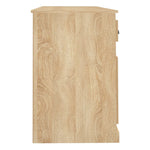 Desk with Cabinet Sonoma Oak Engineered Wood 3185330