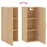 Wall Mounted Cabinet Sonoma Oak 34.5x34x90 cm 828847