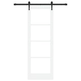 Sliding Door Manual ORKDAL White 73.5 x 211 cm Wood and metal 3332438