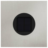 Solar LED Pathway Light 2 pcs Silver Stainless Steel 879748