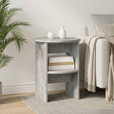 Side Cabinet Concrete Grey 40 x 50 cm Engineered Wood 899822