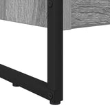 Book Cabinet Grey Sonoma 80 x 30 x 121 cm Engineered Wood 886417