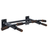Pull Up Bar Black and Red 92 x 51 x 18 cm Powder-Coated Steel 42009161