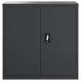 File Cabinet Anthracite 90x40x130 cm Steel 3188329