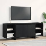 TV Cabinet 130 x 35 x 50 cm Black Oak Engineered Wood 862710