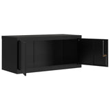 ZNTS File Cabinet Black 90x40x40 cm Steel 339718