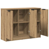 Sideboard Artisan Oak 90,5x30x70 cm Engineered Wood 856843