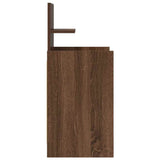 Bedside Cabinets with 2 Drawers 2 pcs Brown Oak 38x34x80 cm 861368