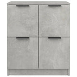 Sideboards 2 pcs Concrete Grey 60x30x70 cm Engineered Wood 3115807