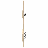 Wall-Mounted Coat Rack Wall-mounted Sonoma Oak 60 x 3 x 82 cm 874477