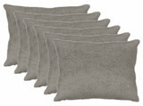 Cushion Cover 6 pcs HEERLEN Light Grey 70 x 70 cm 913476