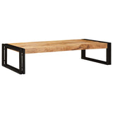 Bathroom Shelf Brown 100 x 50 x 23 cm Soild Rough Mango Wood 4102760