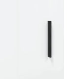Highboard White 34.5x34x180 cm Engineered Wood 3200145