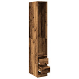 Wardrobe Old Wood 30x50x200 cm Engineered Wood 3307745