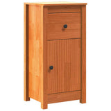 Sideboard Wax Brown 39 x 34.5 x 80 cm Solid Pine Wood 864036