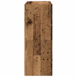 Cabinets with 2 Drawers 2 pcs Old Wood 60x31x40 cm Engineered Wood 858836