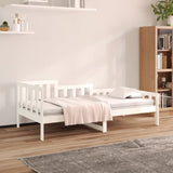 Day Bed without Mattress White 90x190 cm Single Solid Wood Pine 820732