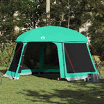 ZNTS Pool Tent with Removable Fly & Mesh Walls Sea Green 512x458 cm 4100626