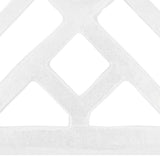 Umbrella Base White 44x44x31 cm Cast Iron 317761